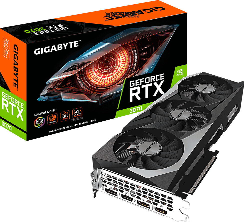 RTX 3070 8GB GIGABYTE GAMING