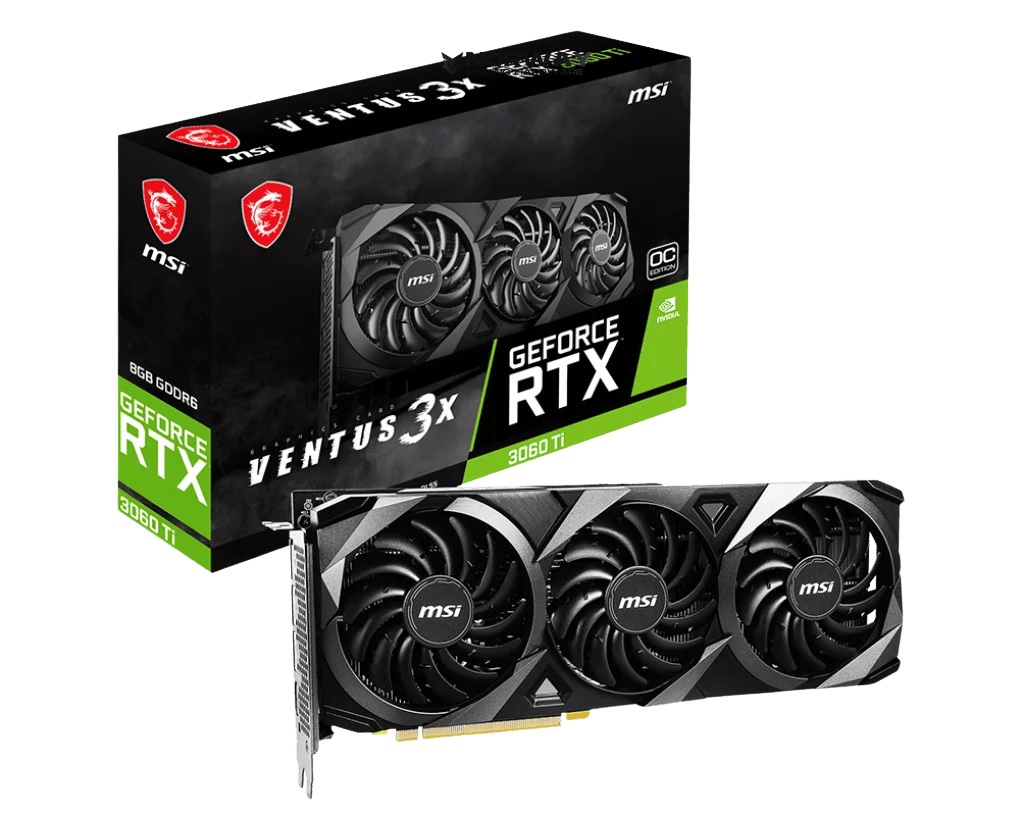 RTX 3060 TI 8GB MSI VENTUS 3X