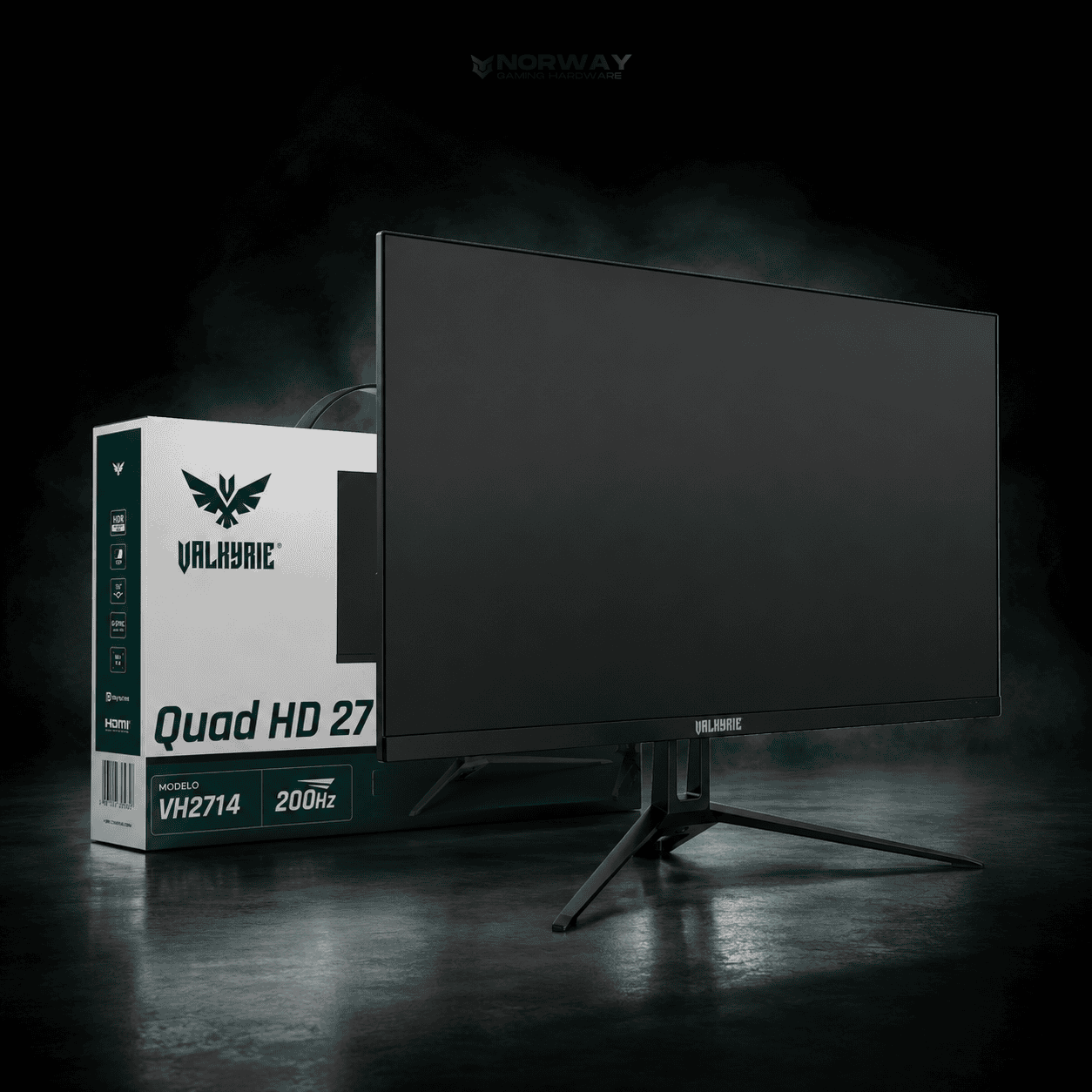Monitor Valkyrie 24" 1080p 200hz 1ms Ips (garantia 16 meses)